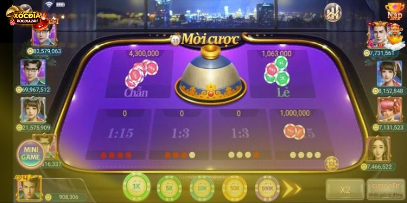 Lợi ích vượt trội mà người chơi nhận được khi tham gia xóc đĩa Iwin